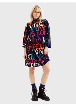 Desigual Sukienka codzienna Siena 22WWVW10 Kolorowy Regular Fit ze sklepu MODIVO w kategorii Sukienki - zdjęcie 182717477