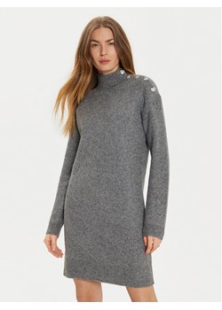 Morgan Sukienka dzianinowa 242-RMSTORI Szary Loose Fit ze sklepu MODIVO w kategorii Sukienki - zdjęcie 182717485