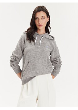 Polo Ralph Lauren Bluza 211935583005 Szary Regular Fit ze sklepu MODIVO w kategorii Bluzy damskie - zdjęcie 182717546