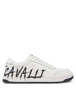 Just Cavalli Sneakersy 78QA3SM5 ZP397 Biały ze sklepu MODIVO w kategorii Buty sportowe męskie - zdjęcie 182717736