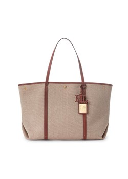 Lauren Ralph Lauren Torebka 431920062002 Brązowy ze sklepu MODIVO w kategorii Torby Shopper bag - zdjęcie 182717888