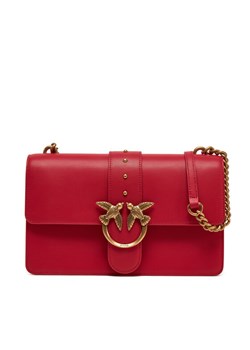 PINKO Torebka Love One Classic Cl PE 25 PCPL 100053 A0F1 Czerwony ze sklepu MODIVO w kategorii Listonoszki - zdjęcie 182718119