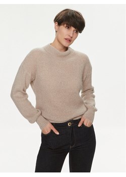 Morgan Sweter 241-MARMOT Beżowy Regular Fit ze sklepu MODIVO w kategorii Swetry damskie - zdjęcie 182718216