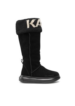 KARL LAGERFELD Kozaki KL44582 Czarny ze sklepu MODIVO w kategorii Kozaki damskie - zdjęcie 182718387