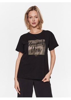 Liu Jo T-Shirt WA3277 JS923 Czarny Relaxed Fit ze sklepu MODIVO w kategorii Bluzki damskie - zdjęcie 182718426