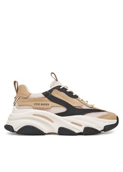 Steve Madden Sneakersy Possession-E SM19000033 Beżowy ze sklepu MODIVO w kategorii Buty sportowe damskie - zdjęcie 182718458