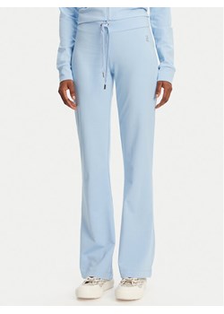 Juicy Couture Spodnie dresowe Apollo JCWBJ125311 Błękitny Flared Leg ze sklepu MODIVO w kategorii Spodnie damskie - zdjęcie 182718477