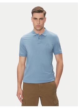 BOSS Polo Passenger 50507803 Niebieski Slim Fit ze sklepu MODIVO w kategorii T-shirty męskie - zdjęcie 182718485