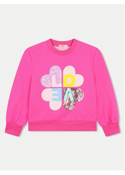 Billieblush Bluza U20473 Różowy Regular Fit - id: 0000304182532 - marki Billieblush - 182718526 Billieblush Bluza U20473 Różowy Regular Fit ze sklepu MODIVO w kategorii Bluzy dziewczęce - zdjęcie 182718526