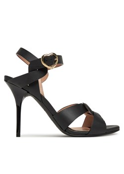 LOVE MOSCHINO Sandały JA16069G1MIA0000 Czarny ze sklepu MODIVO w kategorii Sandały damskie - zdjęcie 182718539