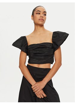 PINKO Bluzka Debra 100600 Y3LE Czarny Regular Fit ze sklepu MODIVO w kategorii Bluzki damskie - zdjęcie 182718589