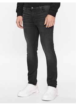 KARL LAGERFELD Jeansy 265801 534835 Czarny Slim Fit ze sklepu MODIVO w kategorii Jeansy męskie - zdjęcie 182718646
