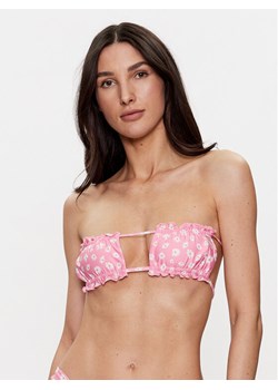 Guess Góra od bikini E3GJ22 MC04R Różowy ze sklepu MODIVO w kategorii Stroje kąpielowe - zdjęcie 182718668