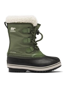 Sorel Śniegowce Yoot Pac™ Nylon Wp 2114111371 Zielony ze sklepu MODIVO w kategorii Buty zimowe dziecięce - zdjęcie 182718757