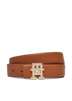 Tommy Hilfiger Pasek Damski Th Rev Monogram 3.0 AW0AW16840 Brązowy ze sklepu MODIVO w kategorii Paski damskie - zdjęcie 182718806