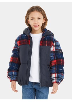 Tommy Hilfiger Kurtka zimowa KB0KB08568 Granatowy Regular Fit ze sklepu MODIVO w kategorii Kurtki dziewczęce - zdjęcie 182718816