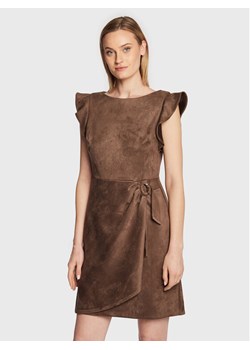 DKNY Sukienka codzienna DD2G1604 Brązowy Regular Fit ze sklepu MODIVO w kategorii Sukienki - zdjęcie 182718835