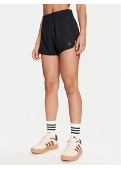 adidas Szorty sportowe Pacer All Gym IK5455 Czarny Regular Fit ze sklepu MODIVO w kategorii Szorty - zdjęcie 182718855