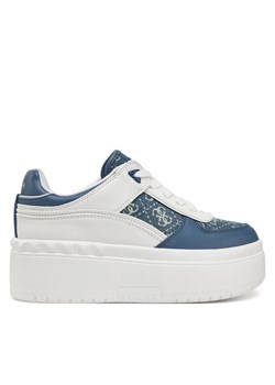 Guess Sneakersy FLPR2D DEN12 Niebieski ze sklepu MODIVO w kategorii Buty sportowe damskie - zdjęcie 182718856