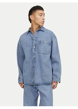 Jack&Jones Koszula jeansowa 12250602 Niebieski Relaxed Fit ze sklepu MODIVO w kategorii Koszule męskie - zdjęcie 182718866