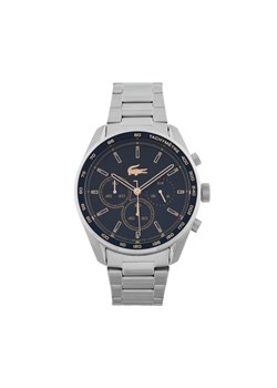 Lacoste Zegarek Boston 2011380 Srebrny ze sklepu MODIVO w kategorii Zegarki - zdjęcie 182719058