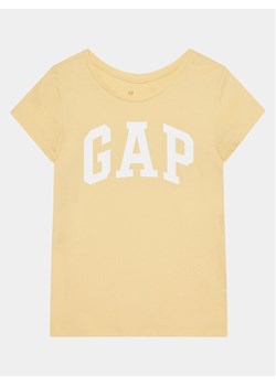 Gap T-Shirt 886003-02 Żółty Regular Fit ze sklepu MODIVO w kategorii T-shirty chłopięce - zdjęcie 182719128