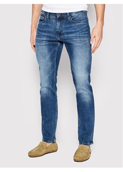 Tommy Jeans Jeansy Scanton DM0DM09564 Granatowy Slim Fit ze sklepu MODIVO w kategorii Jeansy męskie - zdjęcie 182719168