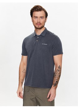Columbia Polo Melson Point 1772721 Szary Regular Fit ze sklepu MODIVO w kategorii T-shirty męskie - zdjęcie 182719206