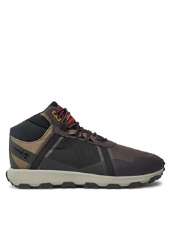 Timberland Sneakersy Winsor Trail Mid Lc TB0A41W7EJU1 Brązowy ze sklepu MODIVO w kategorii Buty sportowe męskie - zdjęcie 182719209