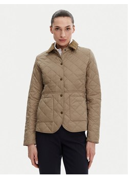 Barbour Kurtka przejściowa Deveron LQU1012BE34 Beżowy Regular Fit ze sklepu MODIVO w kategorii Kurtki damskie - zdjęcie 182719397