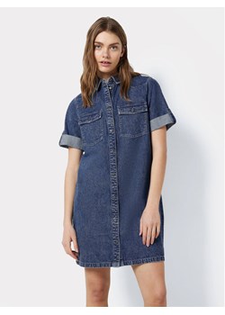 Noisy May Sukienka jeansowa New Signe 27030040 Niebieski Loose Fit ze sklepu MODIVO w kategorii Sukienki - zdjęcie 182719429