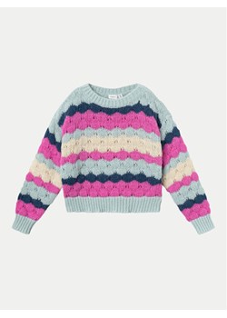 NAME IT Sweter 13233073 Kolorowy Regular Fit ze sklepu MODIVO w kategorii Swetry dziewczęce - zdjęcie 182719437