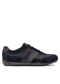 Geox Sneakersy U Wells C U52T5C 022ME CF47J Granatowy ze sklepu MODIVO w kategorii Buty sportowe męskie - zdjęcie 182719478