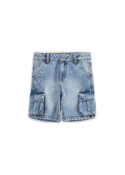 Coccodrillo Szorty jeansowe WC5123301JCB Niebieski Regular Fit ze sklepu MODIVO w kategorii Spodenki chłopięce - zdjęcie 182719547