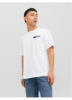 Jack&Jones T-Shirt Corp 12233999 Biały Standard Fit ze sklepu MODIVO w kategorii T-shirty męskie - zdjęcie 182719599