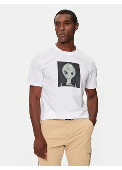 Boss T-Shirt 50528190 Biały Regular Fit ze sklepu MODIVO w kategorii T-shirty męskie - zdjęcie 182719607