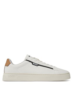 Boss Sneakersy Rhys Tenn 50502869 Biały ze sklepu MODIVO w kategorii Trampki męskie - zdjęcie 182719619