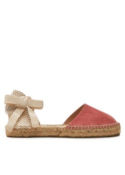 Manebi Espadryle Hamptons Flat Valenciana Espadrilles R 7.0 P0 Bordowy ze sklepu MODIVO w kategorii Espadryle damskie - zdjęcie 182719687