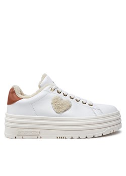 LOVE MOSCHINO Sneakersy JA15366G0LIAR10A Biały ze sklepu MODIVO w kategorii Buty sportowe damskie - zdjęcie 182719707