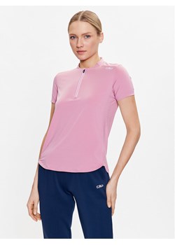 CMP Koszulka rowerowa 33N6406 Różowy Regular Fit ze sklepu MODIVO w kategorii Bluzki damskie - zdjęcie 182719718