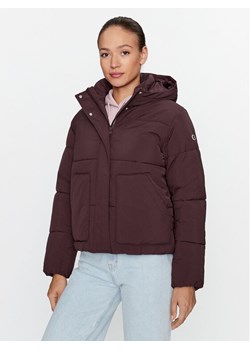 Champion Kurtka puchowa Hooded Jacket 116921 Brązowy Custom Fit ze sklepu MODIVO w kategorii Kurtki damskie - zdjęcie 182719759