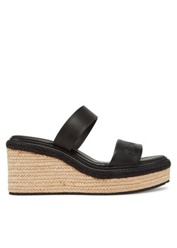Calvin Klein Espadryle Wedge Sandal 50 - He HW0HW02375 Czarny ze sklepu MODIVO w kategorii Espadryle damskie - zdjęcie 182719797