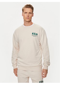 Fila Bluza FAM0671 Beżowy Relaxed Fit ze sklepu MODIVO w kategorii Bluzy męskie - zdjęcie 182719886