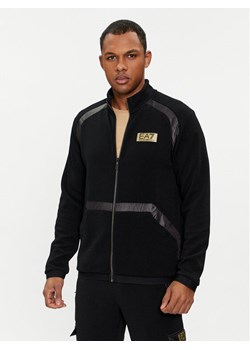 EA7 Emporio Armani Bluza 3DPM13 PJG1Z 1200 Czarny Regular Fit ze sklepu MODIVO w kategorii Bluzy męskie - zdjęcie 182719965