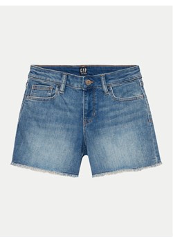 Gap Szorty jeansowe 603115-01 Niebieski Regular Fit ze sklepu MODIVO w kategorii Spodenki dziewczęce - zdjęcie 182719966