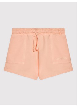 Guess Szorty sportowe J2GD01 KB4O0 Pomarańczowy Regular Fit ze sklepu MODIVO w kategorii Spodenki dziewczęce - zdjęcie 182720008