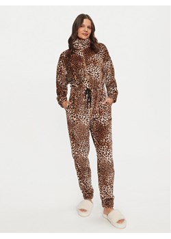 Hunkemöller Kombinezon 204241 Brązowy Relaxed Fit - id: 0000304557569 - marki Hunkemöller - 182720078 Hunkemöller Kombinezon 204241 Brązowy Relaxed Fit ze sklepu MODIVO w kategorii Piżamy damskie - zdjęcie 182720078