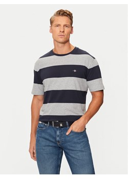Gant T-Shirt 2003203 Szary Regular Fit ze sklepu MODIVO w kategorii T-shirty męskie - zdjęcie 182720146