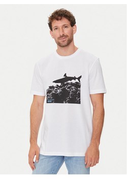 Boss T-Shirt Te_Sea_Horse 50515626 Biały Regular Fit ze sklepu MODIVO w kategorii T-shirty męskie - zdjęcie 182720159