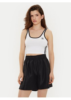 adidas Top adicolor 3-Stripes JD4613 Biały Slim Fit - id: 0000304500442 - marki adidas - 182720187 adidas Top adicolor 3-Stripes JD4613 Biały Slim Fit ze sklepu MODIVO w kategorii Bluzki damskie - zdjęcie 182720187